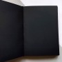 Блокнот із чорними сторінками + ПОДАРУНОК (три гелеві ручки)